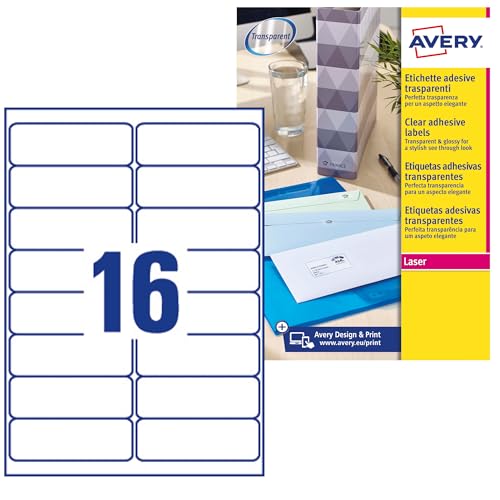 Avery L7 Quickpeel étiquettes de publipostage pour enveloppes professionnelles