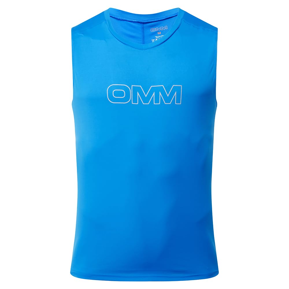 Omm Original Mountain Marathon Men's Blue Omm Nitro Singlet L