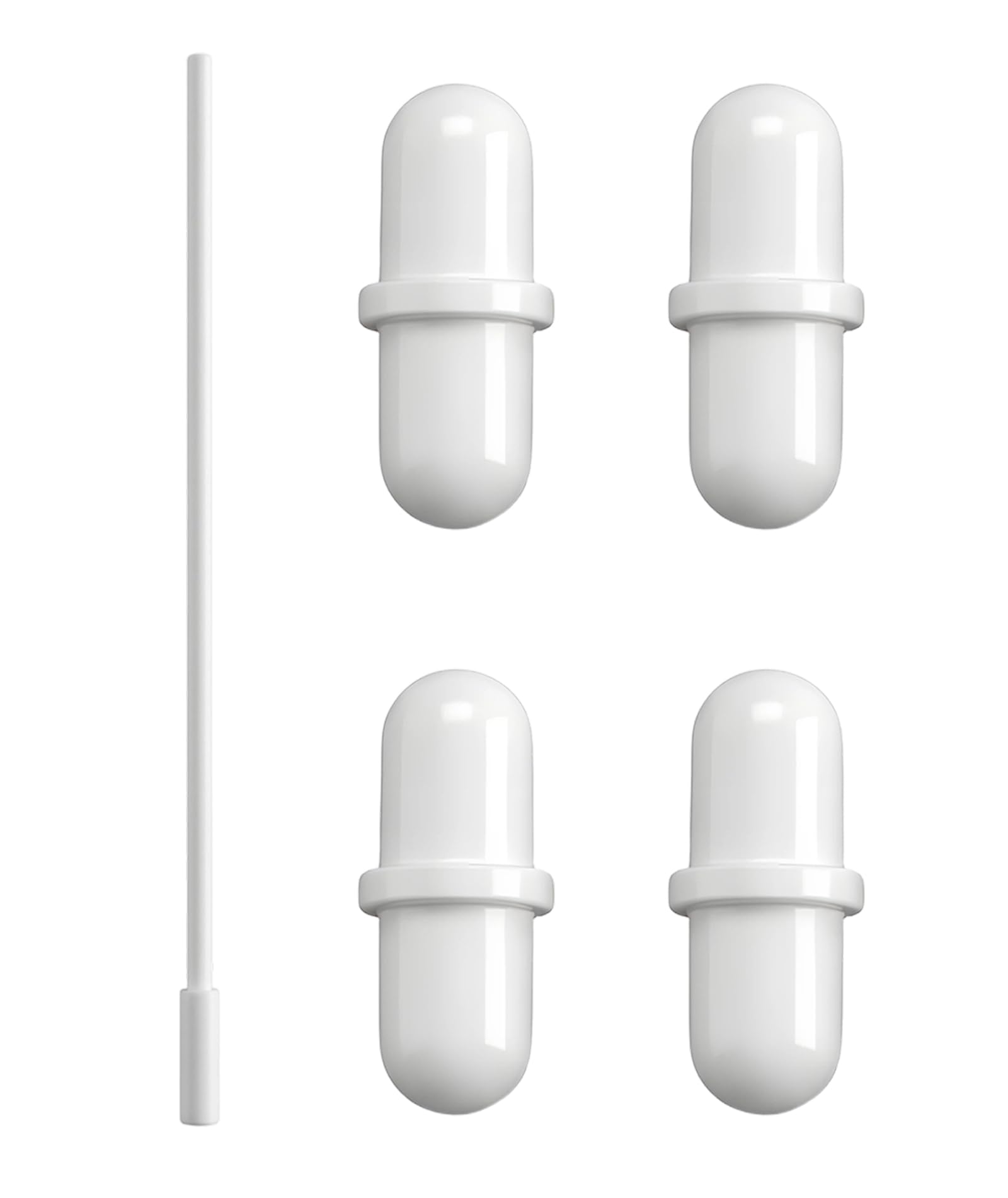 5PCS Magnetic Stirrer Bars, Stir Bars Mixer, Magnetic Stirring Rod with Four Magnetic Stirrer Beads,Laboratory Mixing Tools for Solutions and DIY Projects-image-14