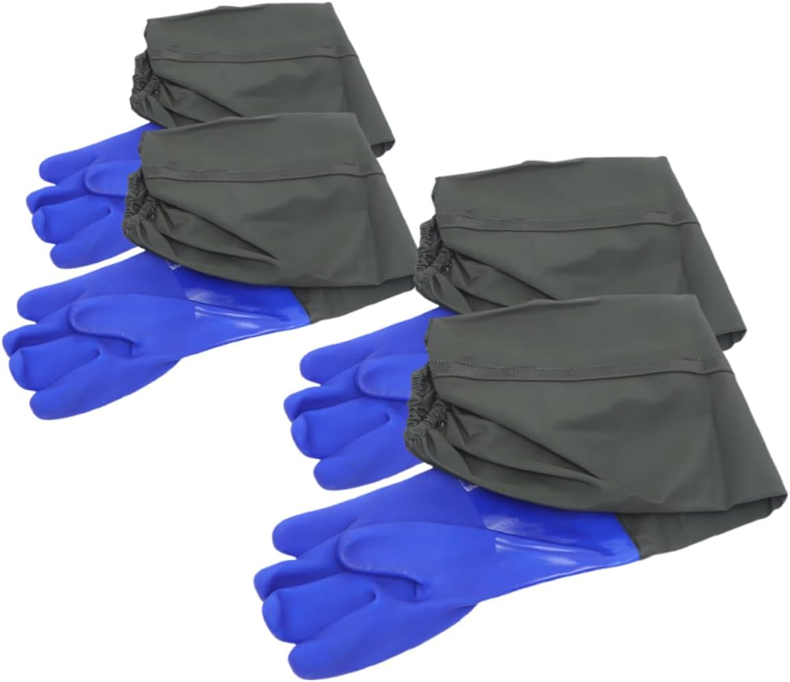 [SUNCN] クリーニング用の長い ロングクリーニンググローブ ロングガーデングローブ 肩までの長さの 長 水槽用ロンググローブ