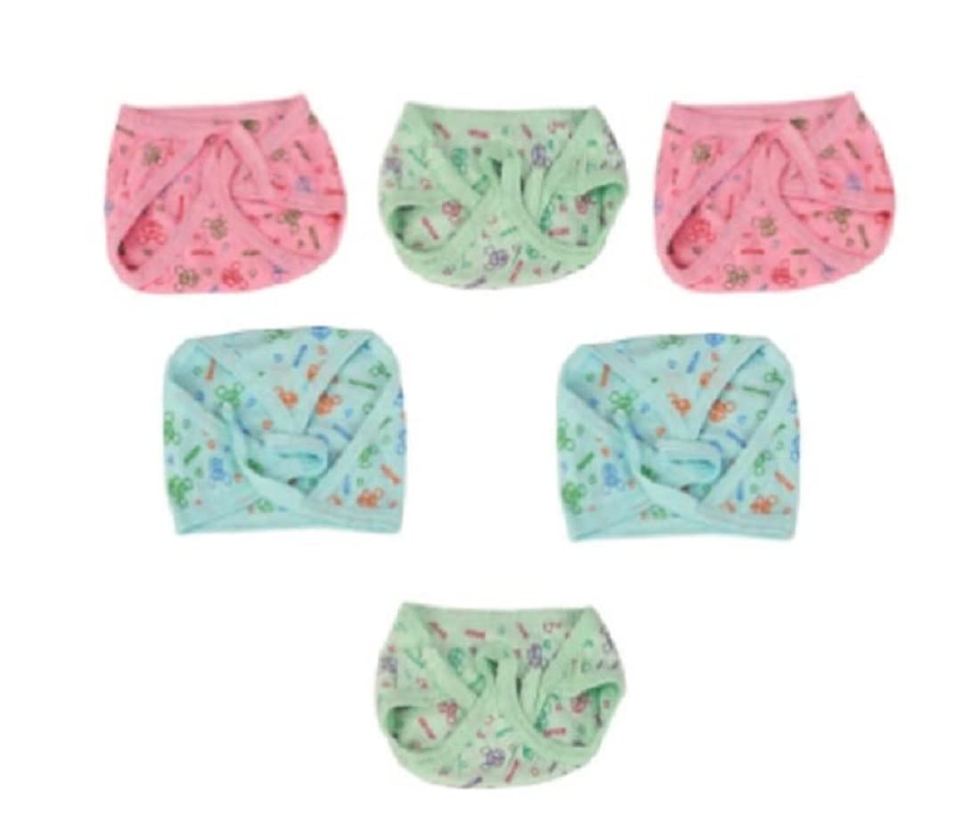 Vin® Pure Cotton Baby Langota Nappies Cloth Diaper for 0-12 Months
