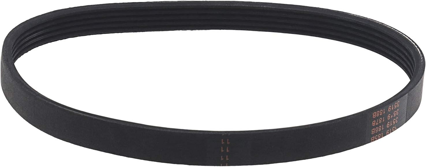 5PJ Lawn Mower Drive Belt 513787200 12mm Width Rubber Synchronous Closed Loop Timing Belt Compatible with Flymo Turbo Lite 350 400 Lawnmowers