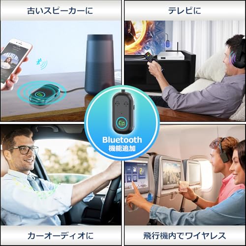 IdeaThink トランスミッター bluetooth テレビ レシーバー it-br08t の商品画像 6