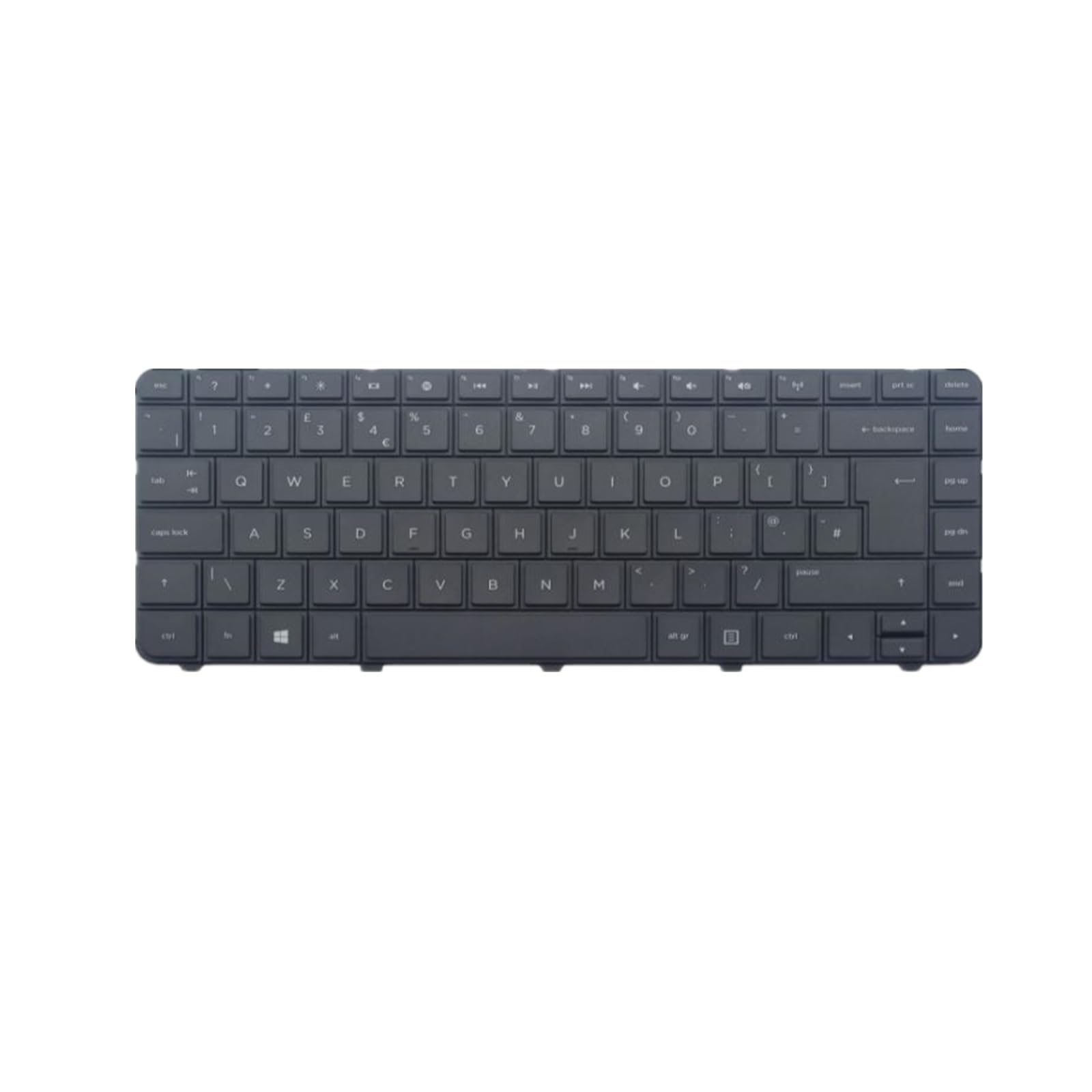 Teclado de laptop para HP 2000 soluciona teclas rotas negro UK 2