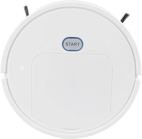 Robot aspirador inteligente 3 en 1, aspirador, barrido, trapeador, inalámbrico, recargable por USB, aspiradora robótica para suelos duros del hogar,