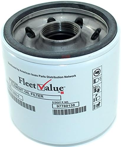 Element Oil Filter 100-0169 | Engine Oil Filter Element | for Isuzu NPR, NPR-HD, NQR, NRR | 4HK1 5.2L & 4HE1 4.8L (1998–2010)