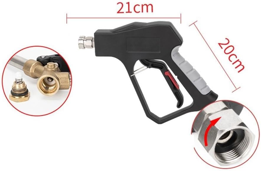 User Friendly Automotive Radiator Cleaning Tool for Thorough Cleaning Without Disassembly (Female Thread M22)