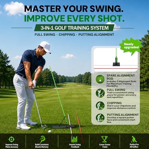 Heavy Duty Golf Alignment Sticks Holder