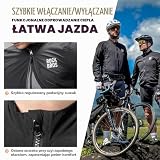 ROCKBROS Męska wiatrówka, ultralekka, oddychająca kurtka rowerowa, kompaktowa kurtka sportowa, czarna, wiatrówka, rower wyścigowy, męska, brązowy, 3XL