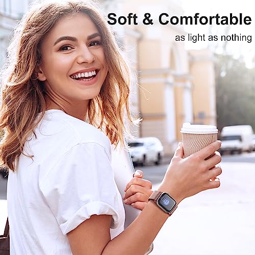 Easuny 2 Pack Elastic Strap Compatible with Apple Watch Strap 38mm 40mm 41mm 42mm - Image 2