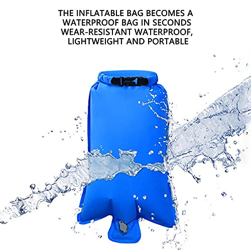Grevosea Camping Sleeping Mat, Inflatable Air Mattress with Pillow and Carry Bag, Sleeping Mat for Camping, Hiking, Backpacking, Travel, Tents, Beach - Image 5