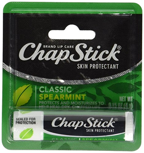 ChapStick Skin Protectant, Classic Spearmint 0.15 oz (Pack of 3)