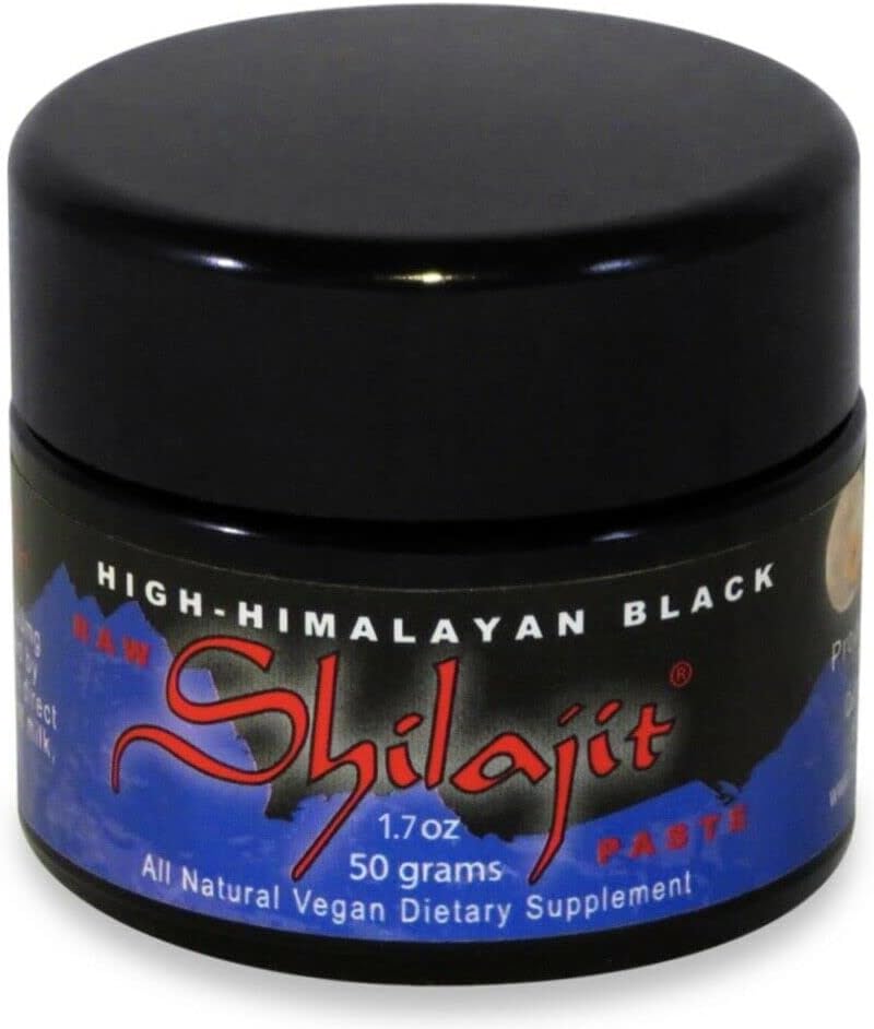 - High Himalayan Black Shilajit Paste (2 oz/60 grams)