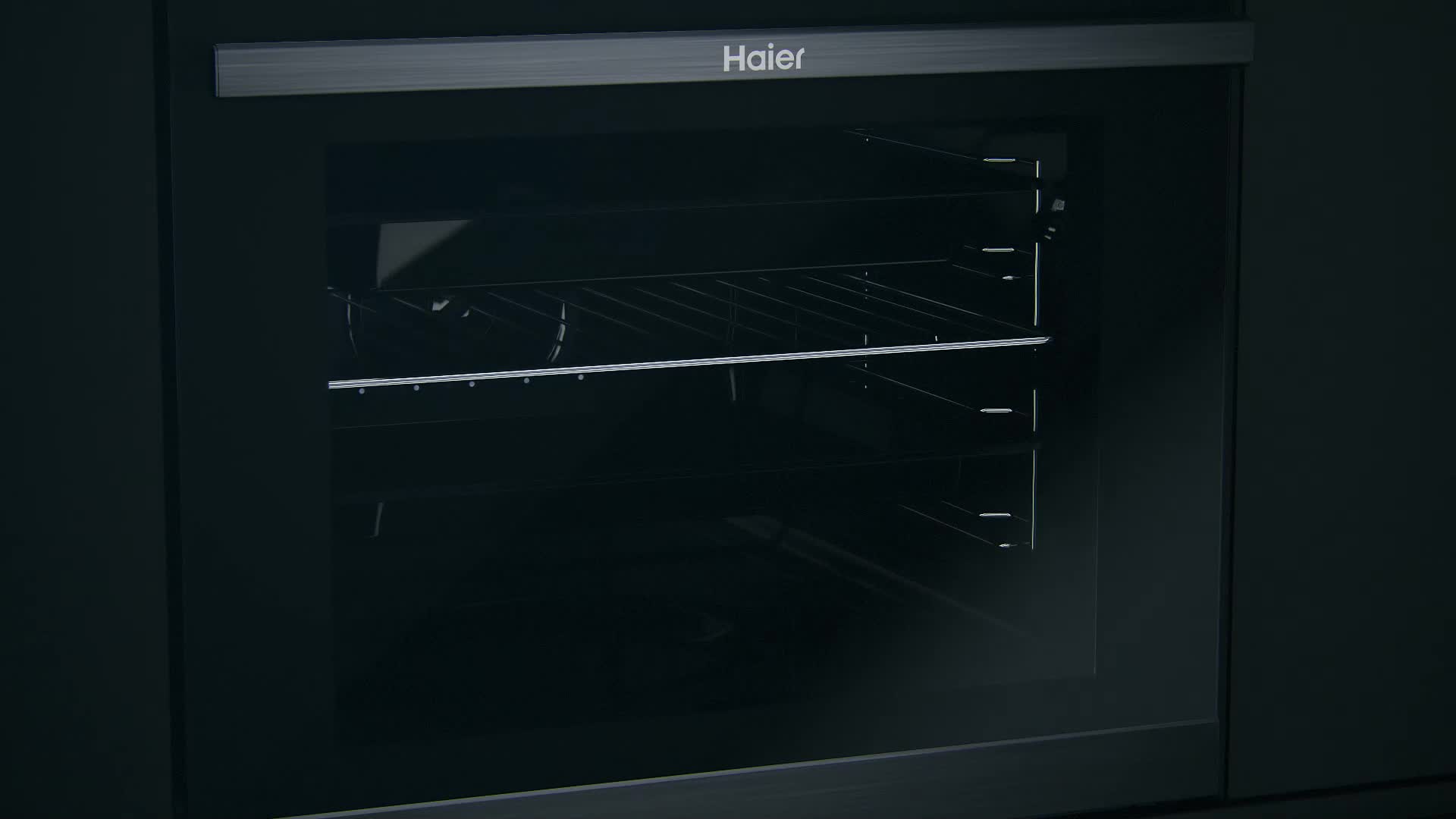 Haier-I-Message-Steam-Series-4-HWO60SM5S5BH-Horno-Multifuncion-con-Funcion-Vapor-Limpieza-Aqualisis-Conectividad-WIFI-Capacidad-70L-Sonda-termica-14-Funciones-Interfaz-tactil-Clase-A-Negro