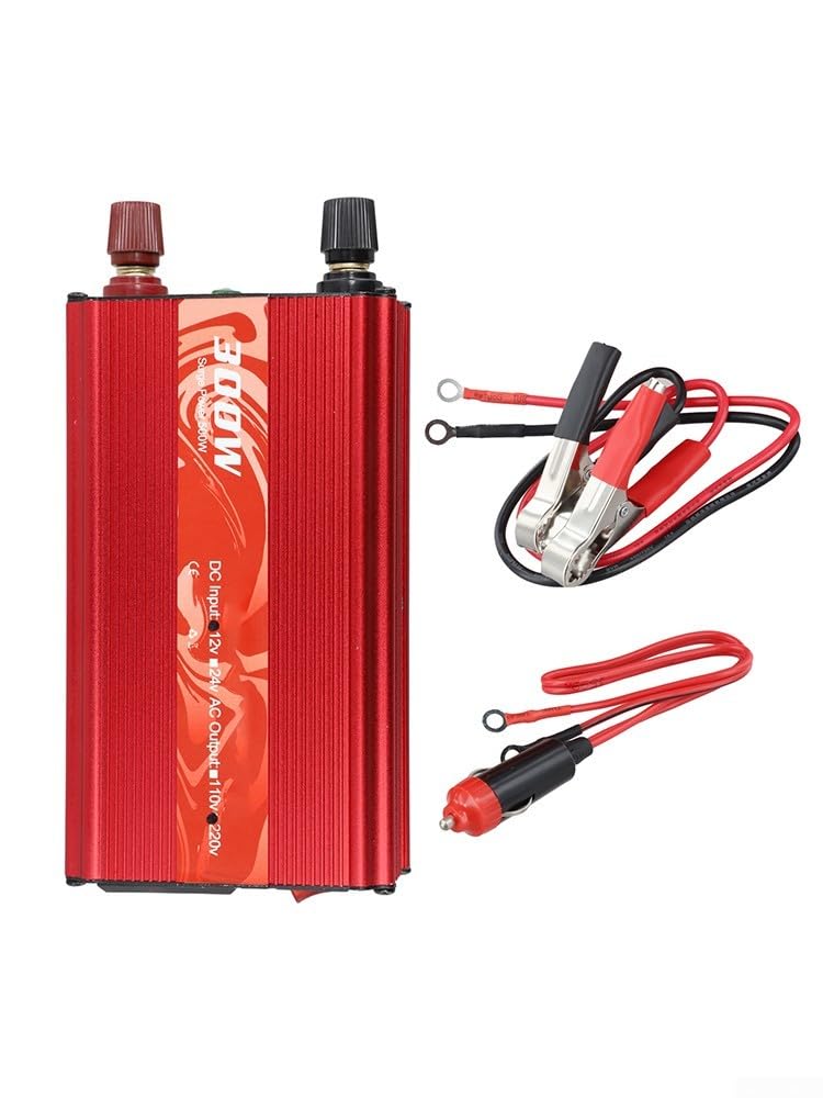 Inversor Onda Pura 300W 12V a 220V para Coche(300W 220V)