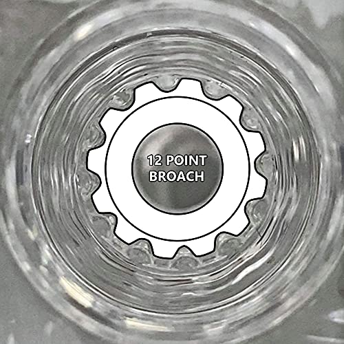 Avalon Plumbing Supply Tub And Shower 3 Piece Replacement For Price Pfister Modern Style Verve Repair Kit Handles, 12 Spline Broach, Set Of Hot, Cold And Diverter, Polished Chrome #TOP2