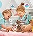 DolliBu Fawn Deer Stuffed Animal - Huggable Plush, Adorable Playtime Toy, Cute Wildlife Animal Cuddle Gift, Super Soft Plush Doll for Kids and Adults - 8 Inches