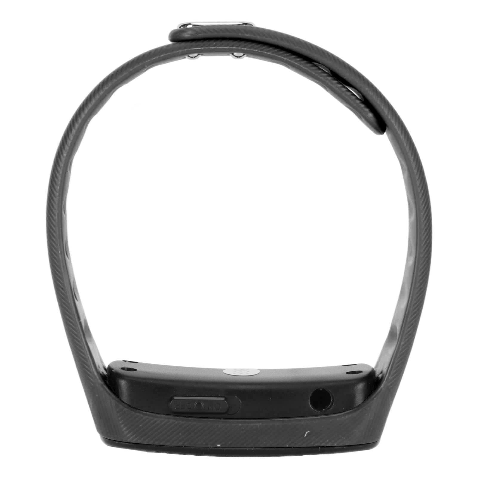 Diktiergerät-Uhr, HD-Rauschunterdrückung, sprachaktivierter MP3-Player, digitales Rekorder-Armband mit Display für Studenten, Profis, Schwarz (Schwarz)