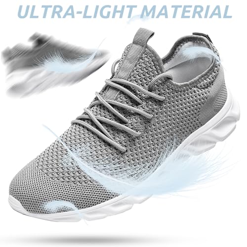 Image of Running Womens Shoes Fashion Walking Sports Gym Tennis Breathable Slip on Ladies Non Slip Lightweight Jogging Sneakers