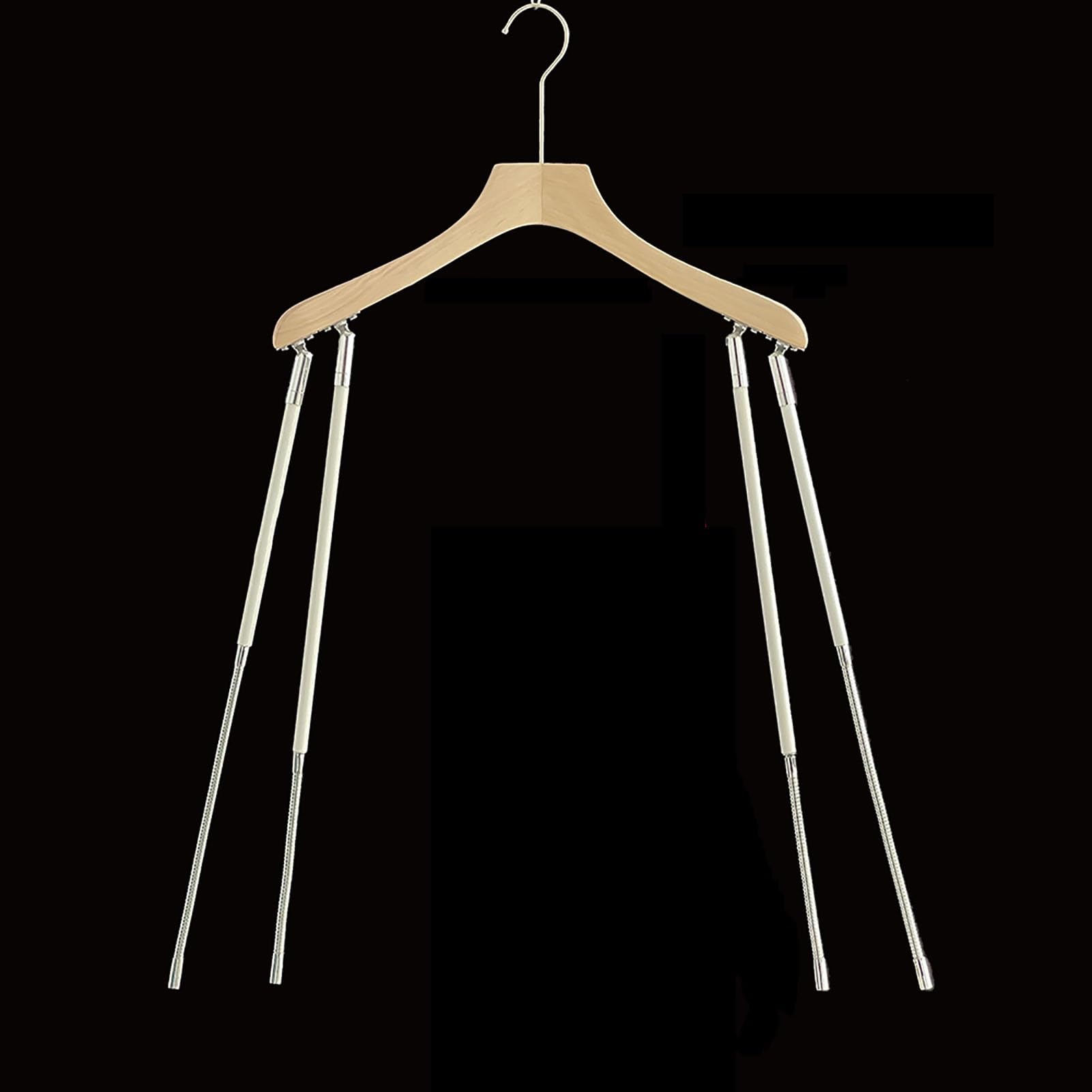 HCZKIUJY Retail Portable Mannequin Clothing Single Piece Garment Display Stand, Mannequin Clothing Display Stand, Lightweight Women's Clothing Hanger, Space Saving