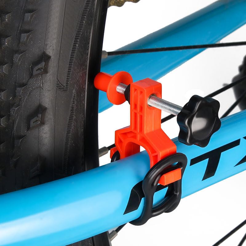 Rainbuvvy Mini Support De Roue Vélo Portable – Outil Réglage Jante, Truing Stand Compact Pour Vélo Route & VTT