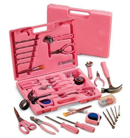 105 Pc Ladies Pink Tool Kit