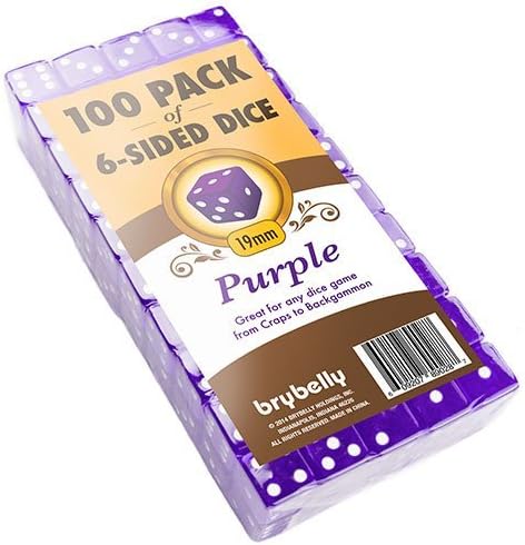 Brybelly 100 Count 19mm Dice