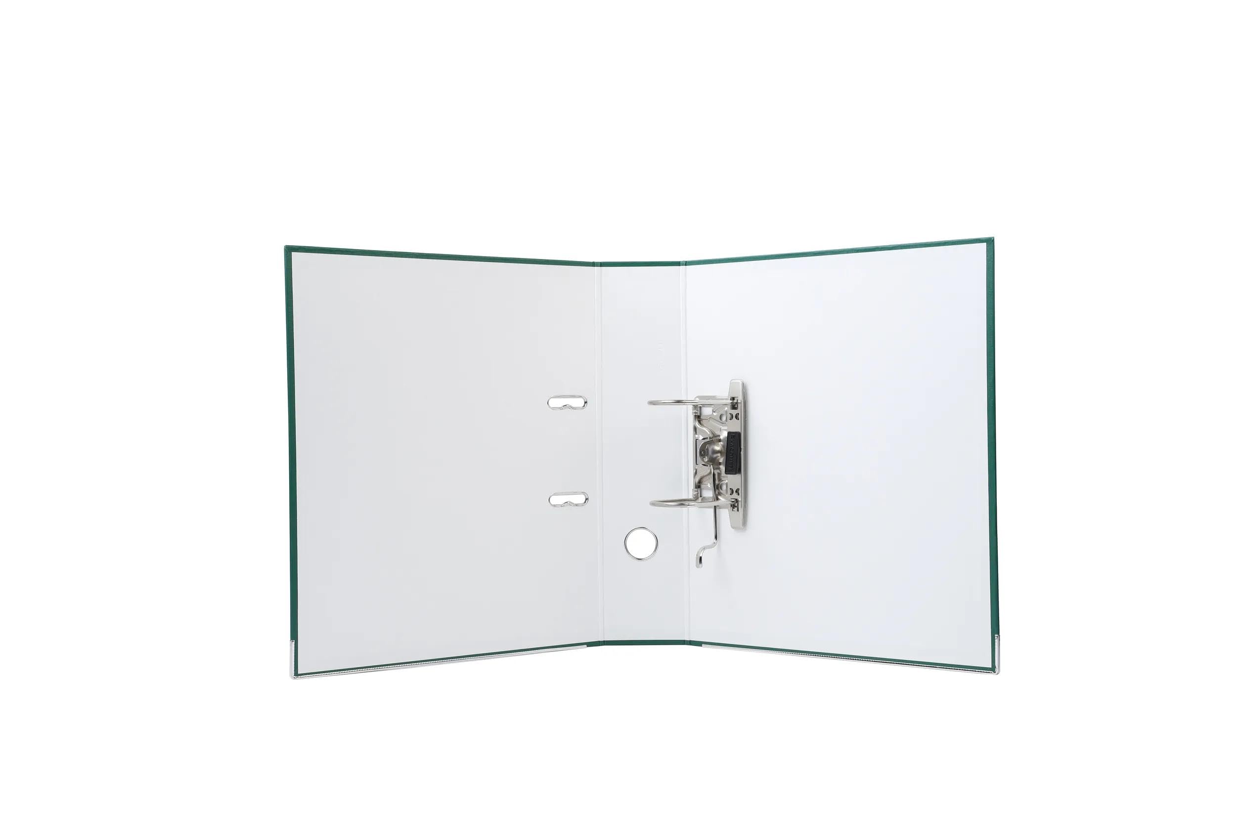 Exacompta - Réf. 918405B - Carton de 20 classeurs à levier A4 - Dos 80 mm - Mécanique 80 mm - Dimensions extérieures : 32x29 cm - Format à classer A4 - Vert