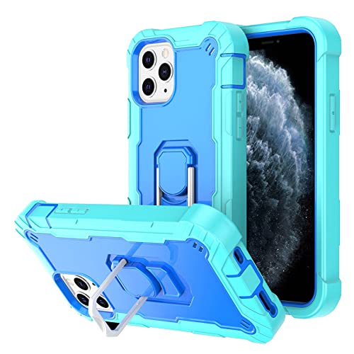 Funda iPhone XR a prueba de golpes con soporte de anillo trasero T10 JHFER