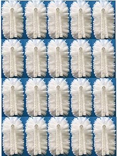JEBBLAS Disposable Duster Refills Duster Heads Microfibre Hand Duster with 20x Duster for Blinds PC Keyboard Office Desk Dresser car Dashboard