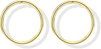 Vista 20 de Small Gold or Sterling Silver Huggie Hoop Earrings for Women Cartilage Nose Helix Tragus