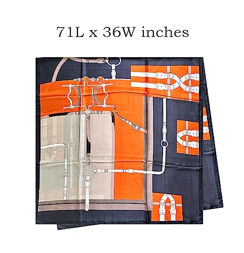 Wrapables® Silk Like Satin Polyester Large Scarf Wrap2