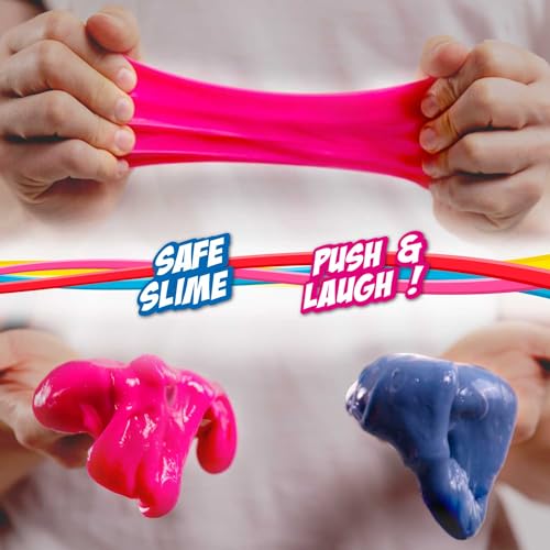 Craze Magic Slime POOUPSIE Noise | Dickflüssiger Pups Schleim für Kinder, 100 g Kinder Schleim in Dose, Slime Set Scherzartikel, Rückstandsfrei, 5.5 x 5.5 x 7.8 cm