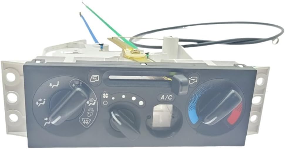 AC Climate Controller Switch Panel Compatible For Isuzu For NPR 2011-2020 Replacement Part 89803-73654 Black ABS Material Interior Climate Control For Automotive Air Conditioning System
