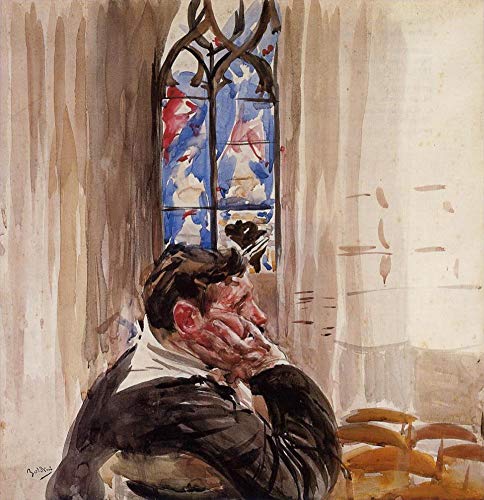 Peinture à l'huile de Giovanni Boldini fait main sur toile de maître