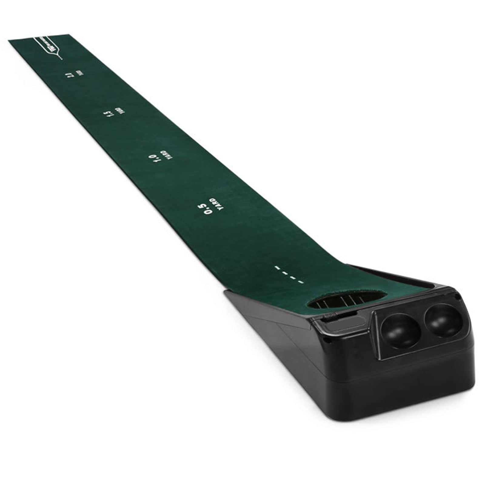 Tapis de putting de golf portable avec retour automatique des balles au bureau