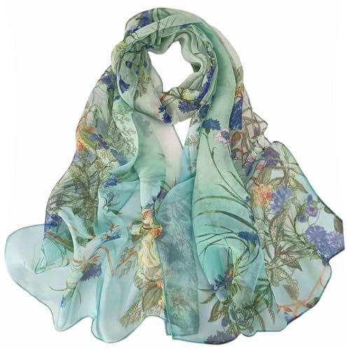 Scarfs for Women Lightweight Scarves Fashion Print Floral Pattern Scarf Shawls