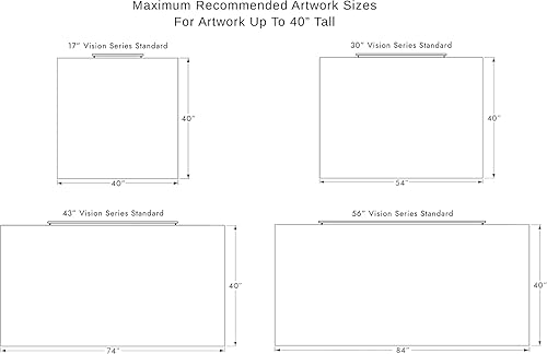 Miniatura 5 de Iluminación situ Plug-in Vision Series Control Remoto LED Arte e Imagen Luz - Hecho en Estados Unidos - Ajuste de color 2700K - 4000K