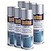 Produktbild 6 x Belton Hammerschlag Lack silber 0,4l (Lackspray)