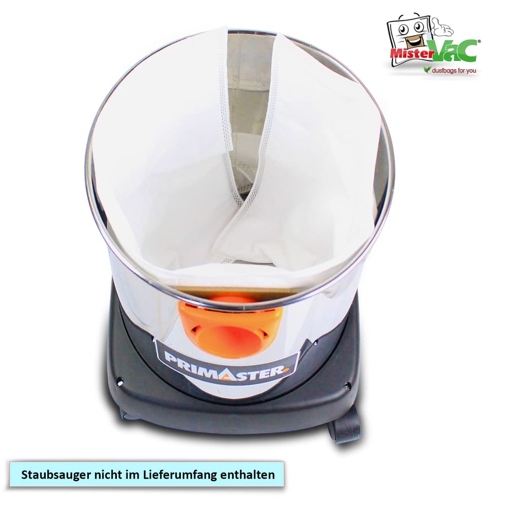 MisterVac Lamellenfilter Ersatz – Passend Für PRIMASTER Nass-Trocken Super 20 I 1400 W (MTS20E), 100% Kompatibel