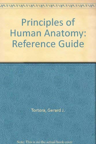 Principles of Human Anatomy 0471367923 Book Cover