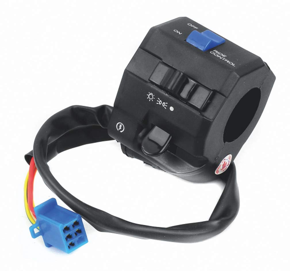 Uno Minda SW-0672AF Handle BAR Switch- Right Side (SELF Start) for-Bajaj-XC/C-100 N/M/Discover 100/100M 4G/102/125 Set of 2