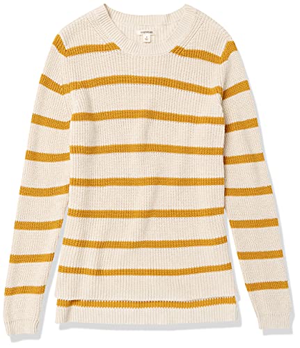 Image of Goodthreads Women's Cotton Shaker Stitch Crewneck Sweater