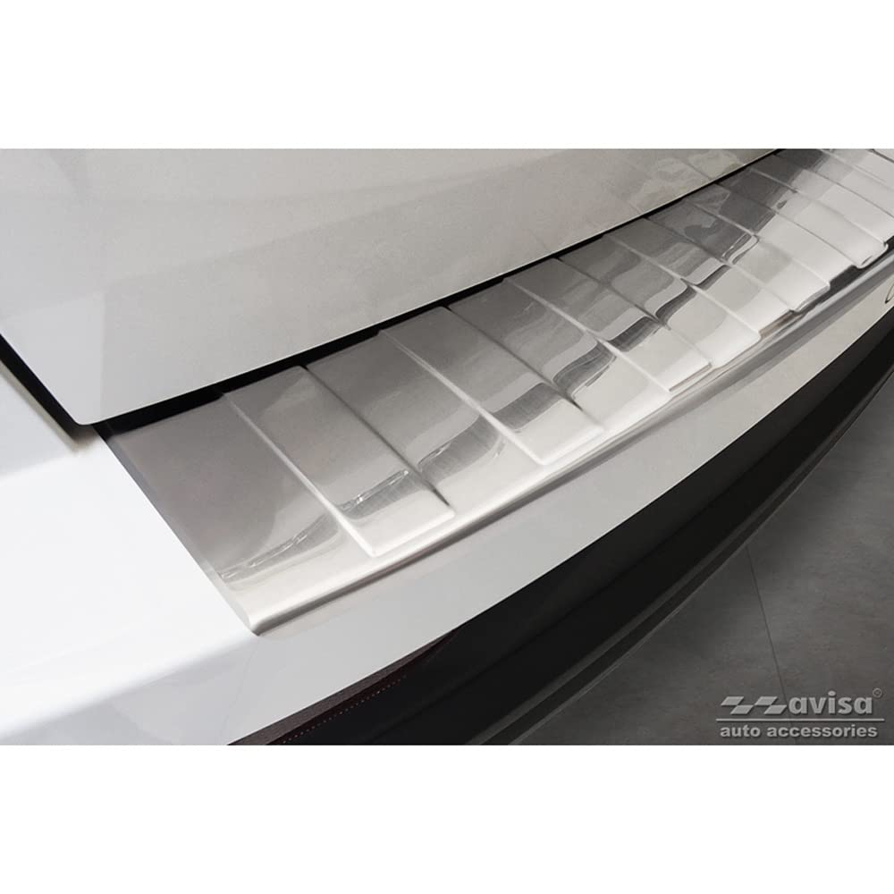 Paraurti Posteriore Skoda Karoq 2021+ In Acciaio Inox - Proteggi Il Bagagliaio Da Graffi E Danni!