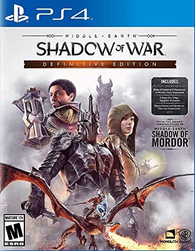 Middle Earth: Shadow of War - Definitive Edition for PlayStation 4