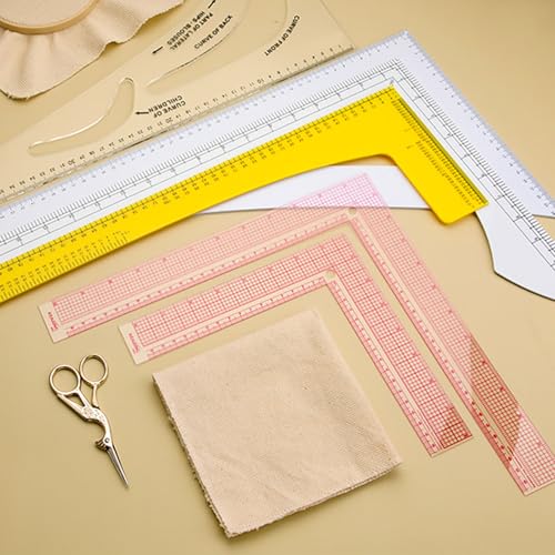 Règle pour patchwork et angles de mesure pour corriger les faux aplombs - 4
