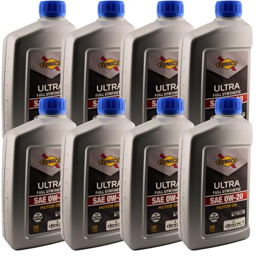 Sunoco Aceite de Motor Ultra Full Synthetic 0W-20 1 Quart Pack 8 miniatura 1