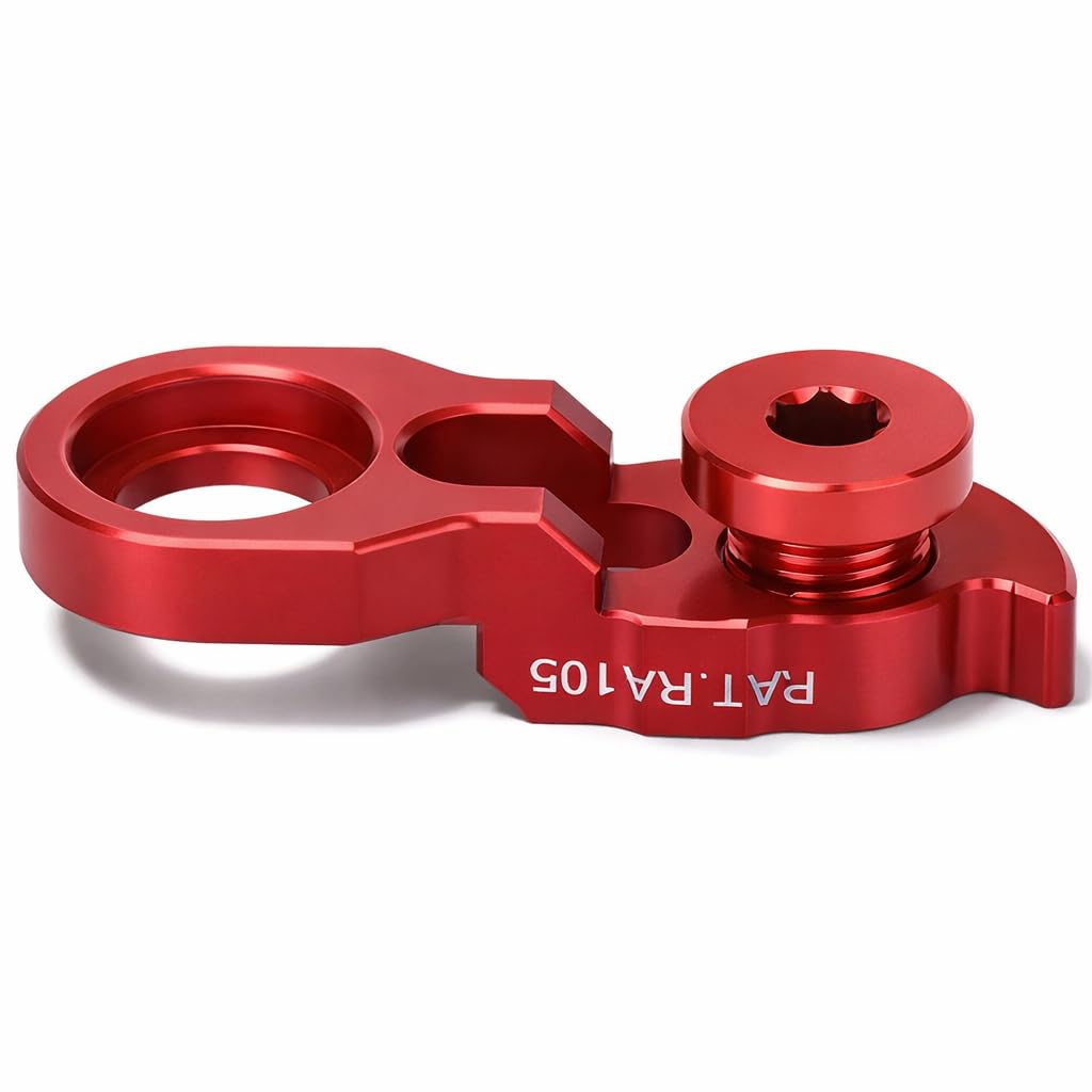Keenso Derailleur Hanger Extender, Rear Derailleur Hanger Extension Bike Frame Tail Hook Extender for 34T-52T