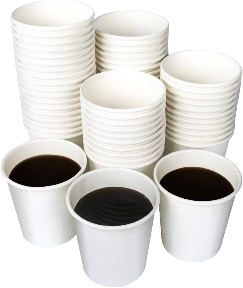 TashiBox 4 oz paper cups, 200 count (4 oz)
