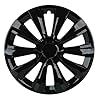 cartrend Delta Wieldoppen, 16 inch, voor alle gangbare stalen velgen, van speciaal ABS-kwaliteitskunststof, slagvast…
